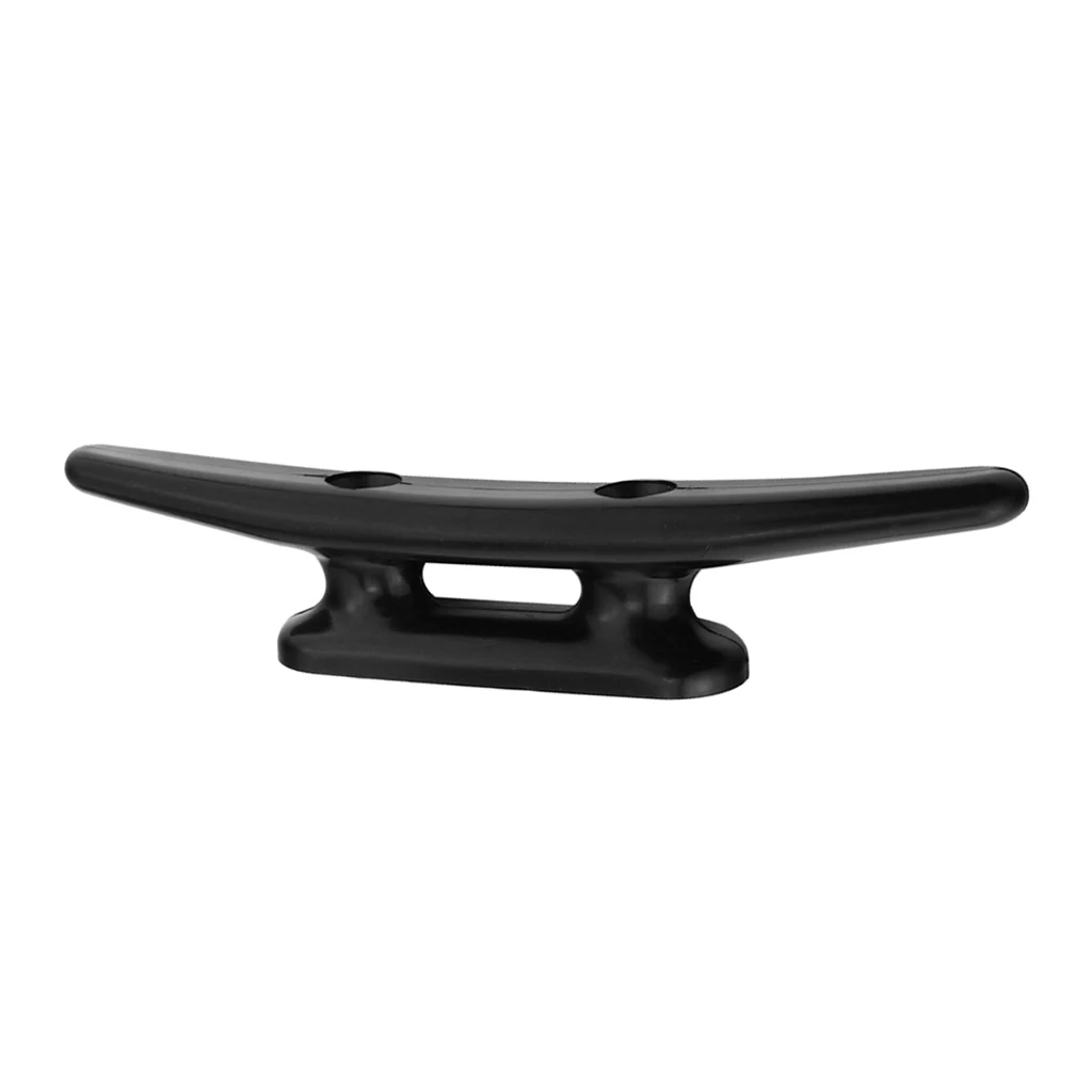 Black 125mm Nylon Mooring Cleat Dock Anchor Cleat for Yacht Kayaks Boats Black 125mm Nylon Mooring Cleat Dock Anchor Cleat for Yacht Kayaks Boats