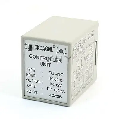 

DC12V 100mA SPDT 8Pin PU-NC Power Supply Controller Unit w LED Indicator