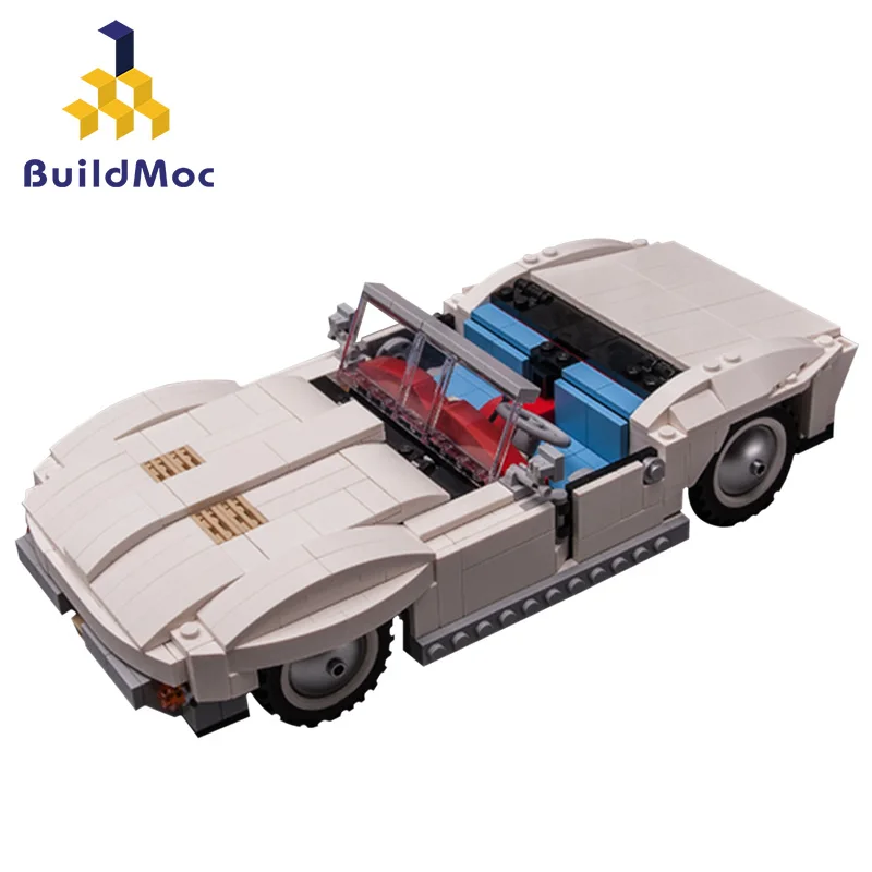 

35292 Vette Cabrio Compatible 10220 Technic Sports car convertible Camper Van Building Blocks Model