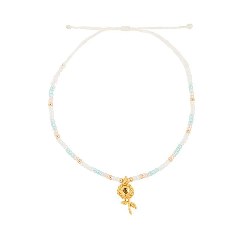 Богемский boho браслет дружбы с кисточками восковой плетеный шнур ручной работы Регулируемый Браслет - Окраска металла: Синий