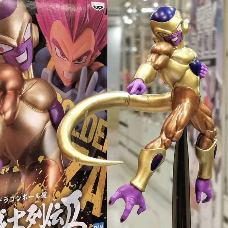 Оригинальные игрушки Banpresto dragon Z chosenshiretsudenii золотые Freeza Friza фигурки | Игрушки и