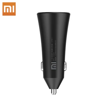 

New Xiaomi Mi Car Charger 37W Max Dual USB Fast Charge with LED Light Tips for iPhone Huawei Samsung Smartphone Tablet PC