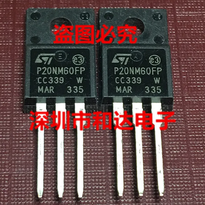5 шт. STP20NM60FP P20NM60FP TO-220F