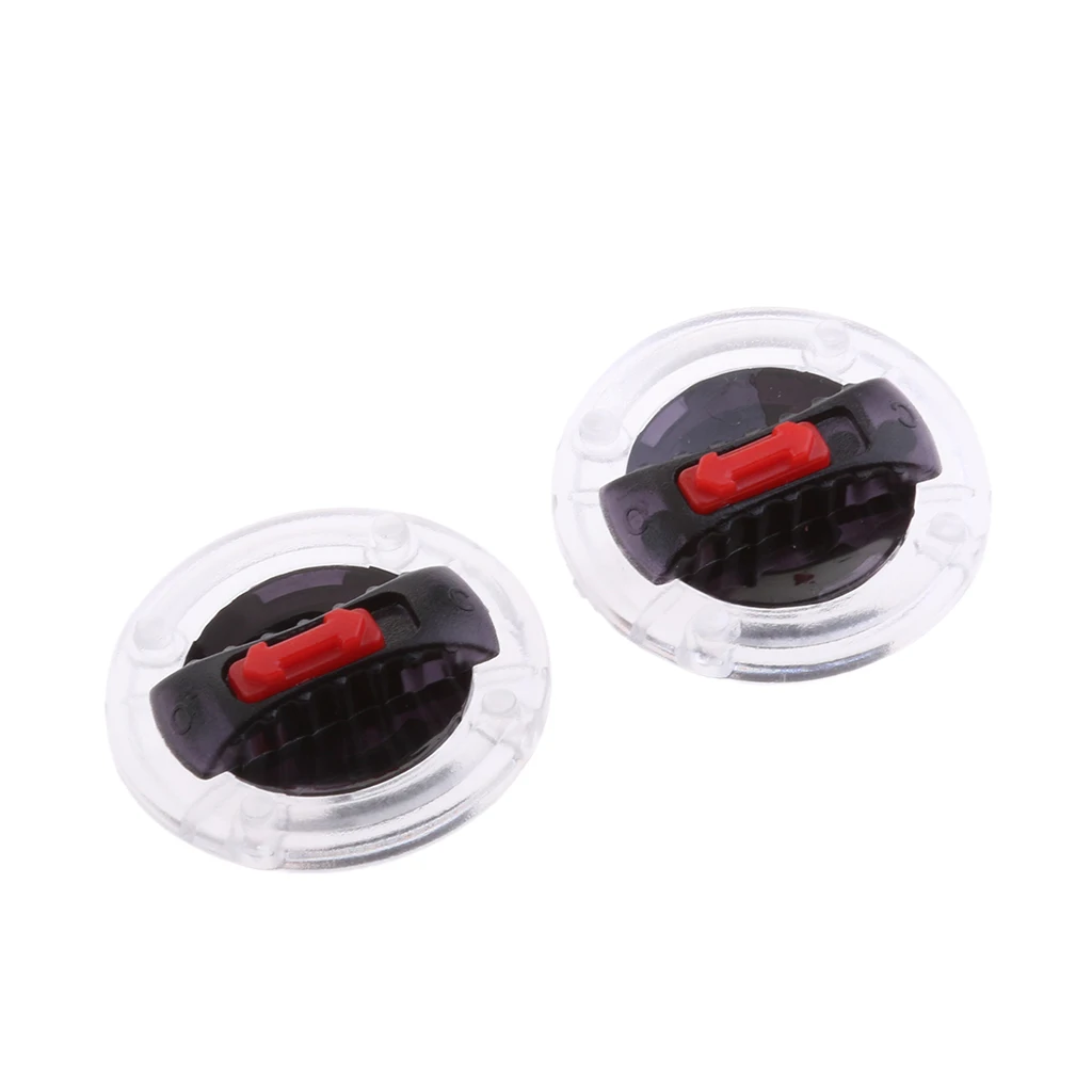 1 Pair Helmet Screen Lens Mounting Fix Base with Rotate Switch for LS2 Helmet