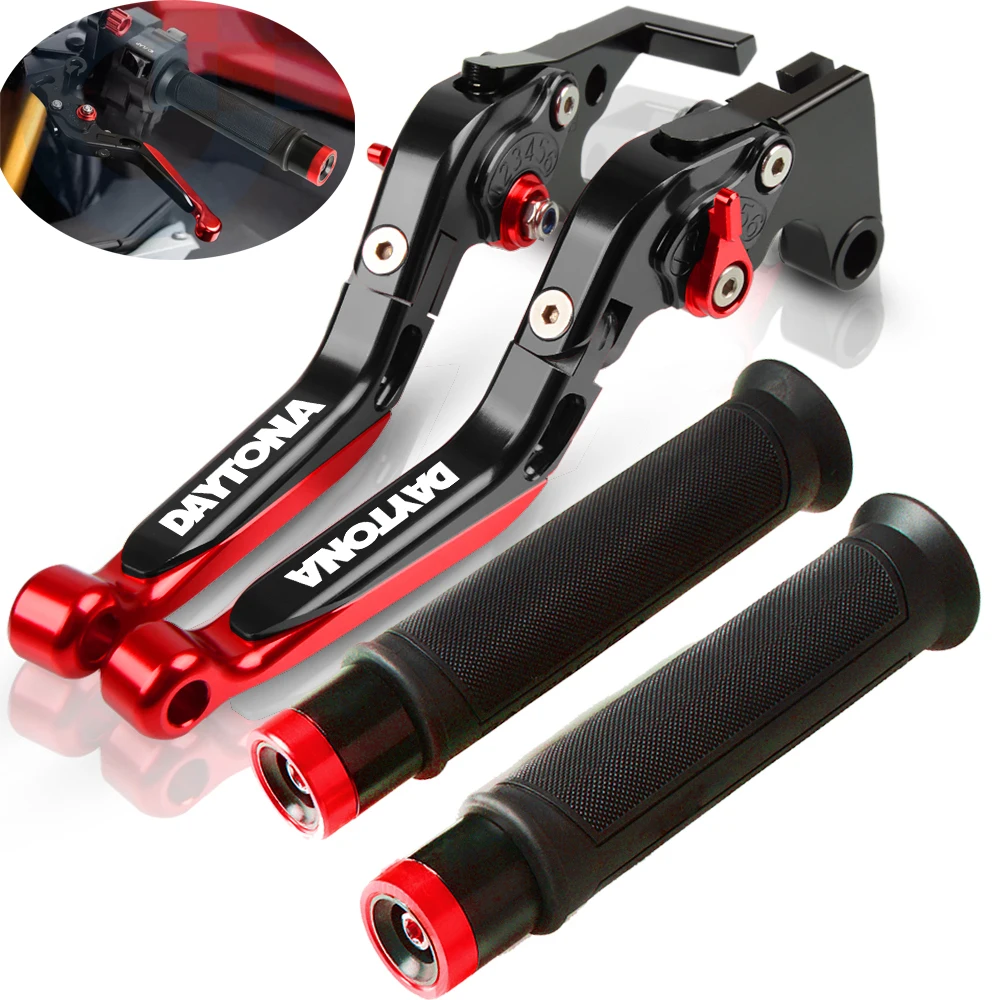 

For Triumph DAYTONA 675 R 2011 2012 2013-2016 CNC Aluminum Motorcycle Adjustable Folding Foldable Extendable Brake Clutch Levers