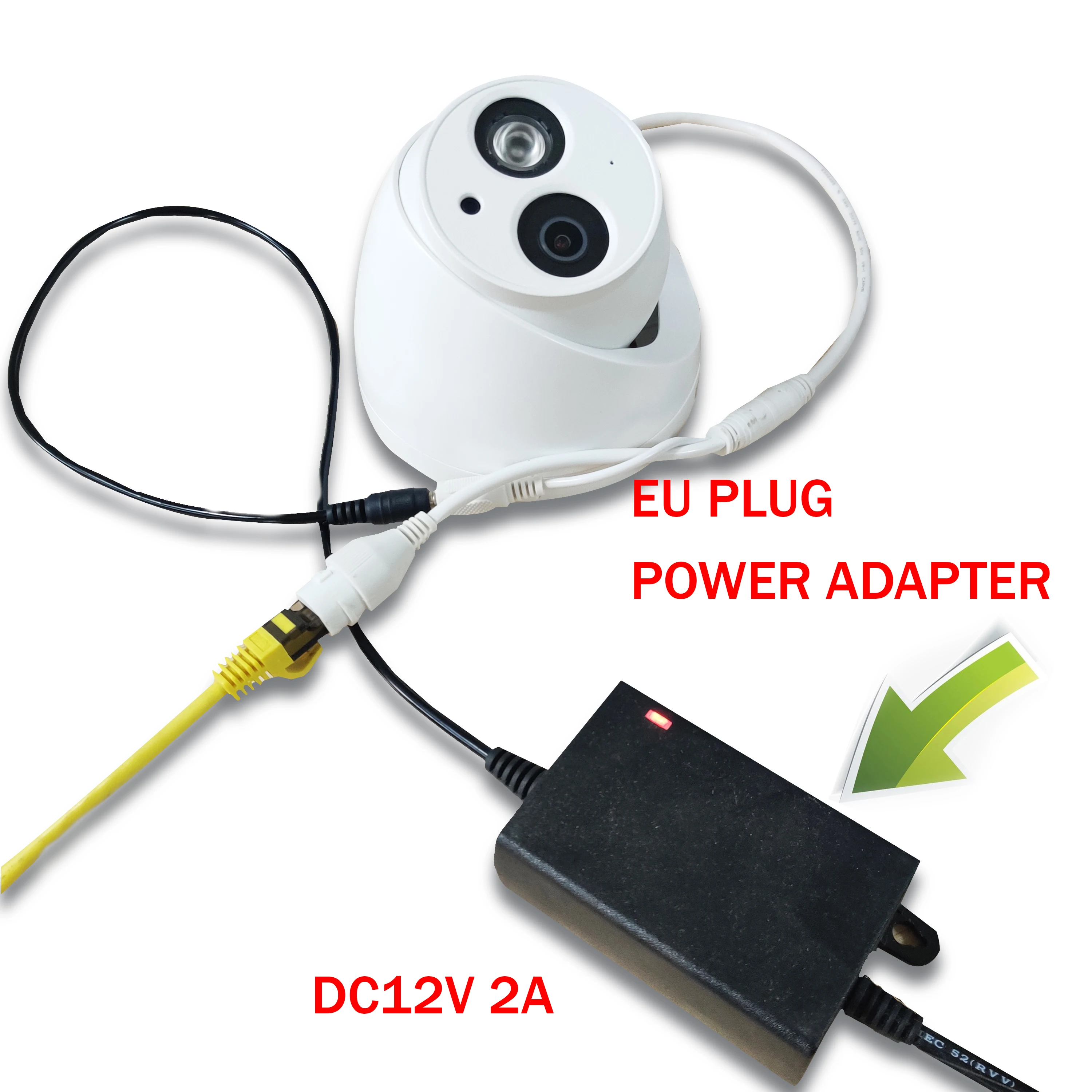 Dahua IP камера безопасности HDW4636C A 6 МП Встроенный микрофон 4 купольная CCTV HDW4438C 2MP 1080HD