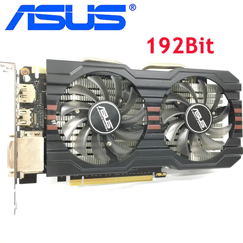 Видеокарта ASUS GTX 660 2GB 192Bit GDDR5, видеокарты для nVIDIA Geforce GTX660, используемые vga-карты прочнее GTX 750 Ti