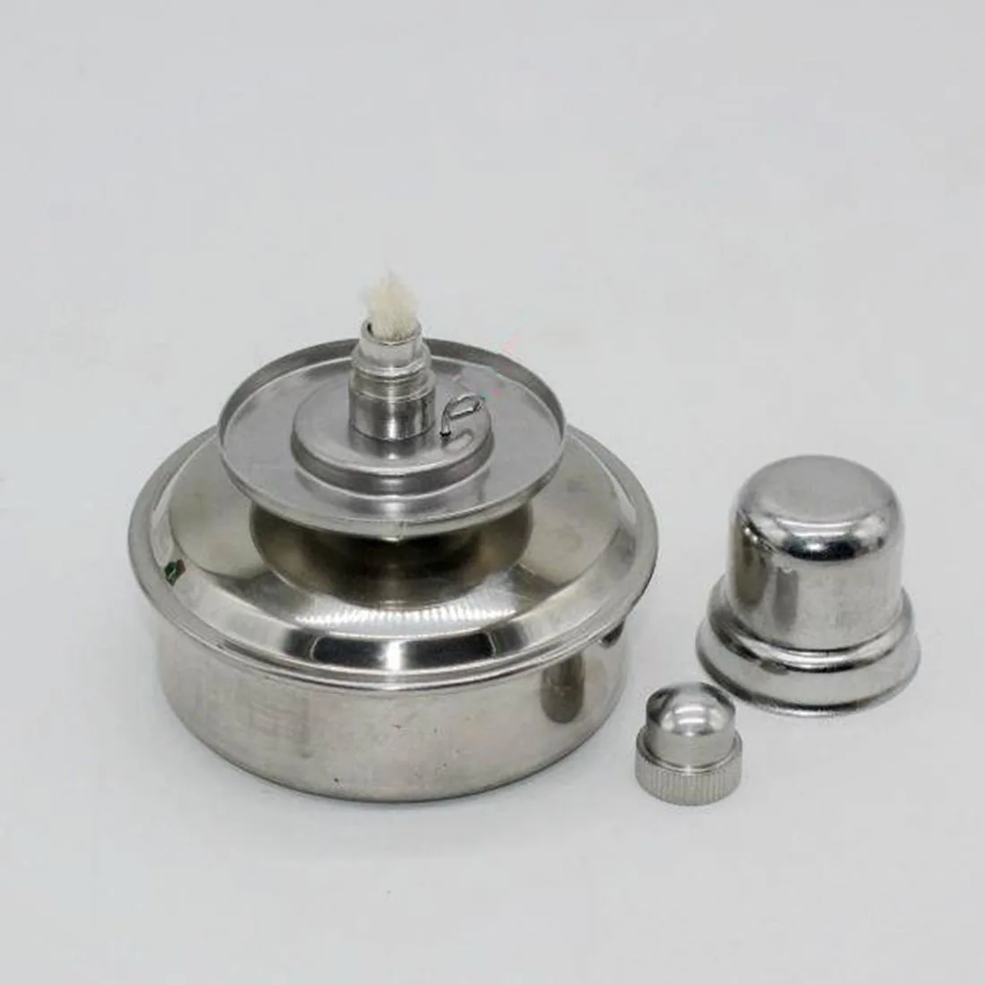 

100ml Adjustable Flame Anti Explosion Stainless Steel Lab Alcohol Burner Lamp for Stirling Engine External Combustion