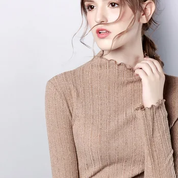 

Women's Sweater Slim Winter Turtleneck Cashmere Sweater Women Basic Cashmere Sweaters For Women Sweaters And Pullovers Knitted
