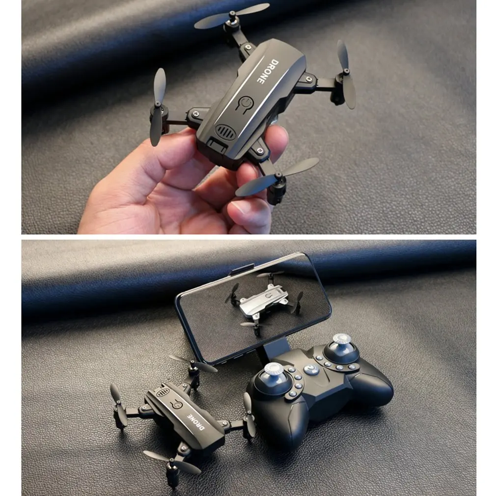 M9 2,4G Смарт селфи складной FPV RC Квадрокоптер Дрон самолет с 0.3MP в режиме реального времени камера удержание высоты 3D переворачивает RC модель игрушки