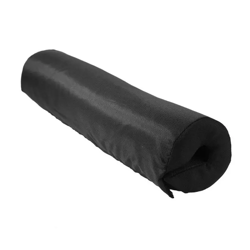Поролоновый приседающий коврик для шеи штанга Наплечная подушка дышащий коврик для шеи Защита для плеч поддержка для тяжелой атлетики Фитнес Черный