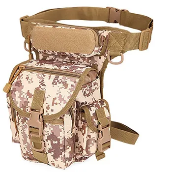 

Outdoor Camping Leg Storage Bag Multi Pocket Adjustable Detachable Belt 1000D Oxford Cloth cycling climbing bag