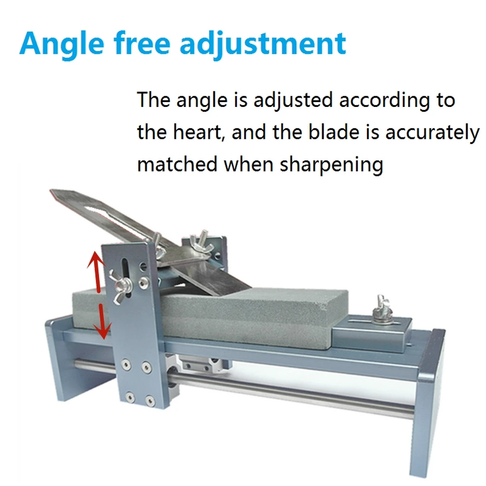 

Woodworking Fixed Angle Sharpening Frame Knife Sharpener Stone Tool Sharpening for Planer Chisel Carving Knife Flat Shovel Tools