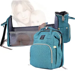 Cuna plegable portátil para bebé, bolsa de pañales para mamá, con cambiador, para Hospital