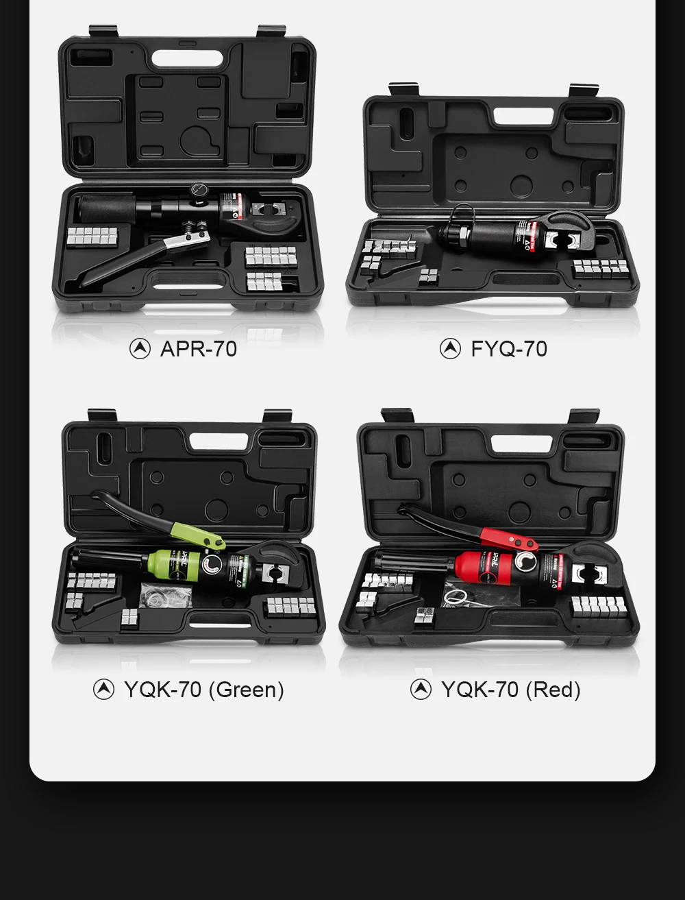 Гидравлический обжимной инструмент, ? плоскогубцы 4-70 мм2 ...