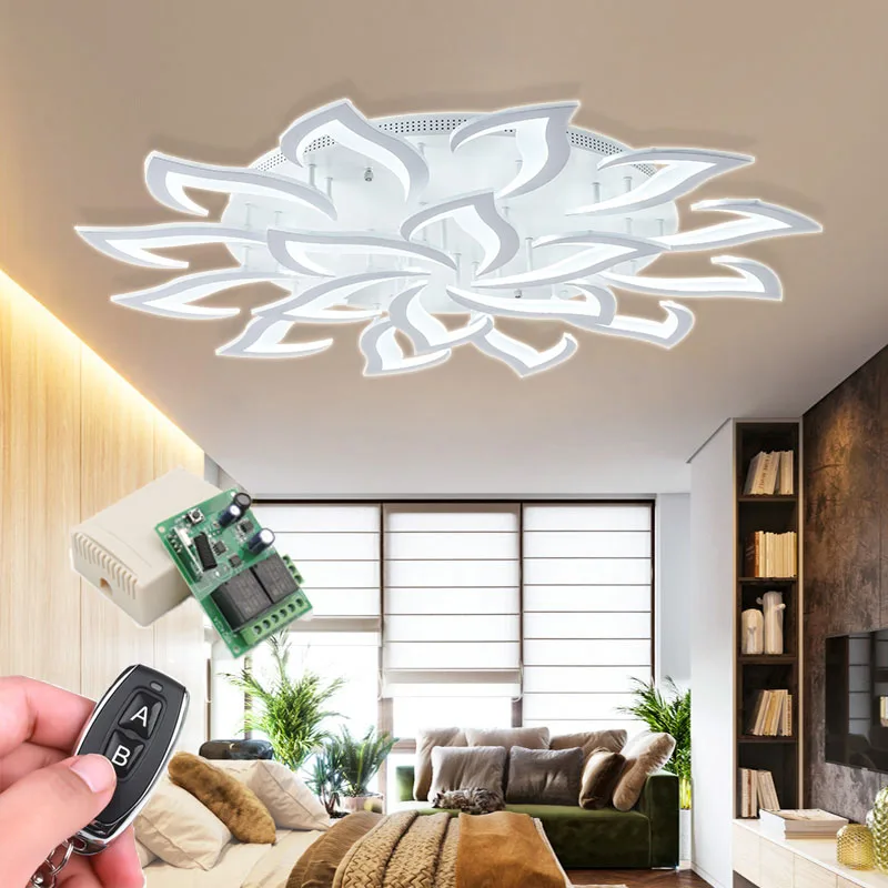 433Mhz Wireless RF Universal DC 5~30V 2CH Receiver Remote Control Switch Transmitter For Garage Door LED Motor Sliding Door Lamp