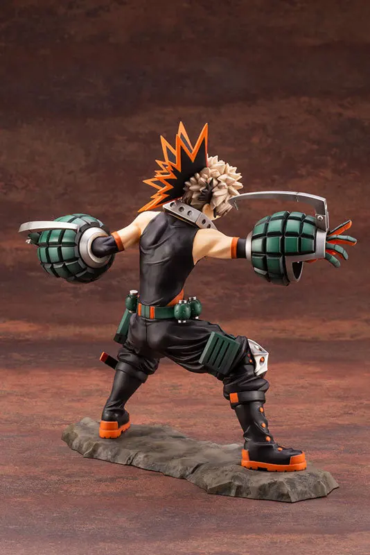 Аниме 22,5 см мой герой Academy Bakugo кацуки ARTFX J статуя 1/8 Масштаб ПВХ фигурка Коллекция Модель игрушки куклы Бесплатная доставка