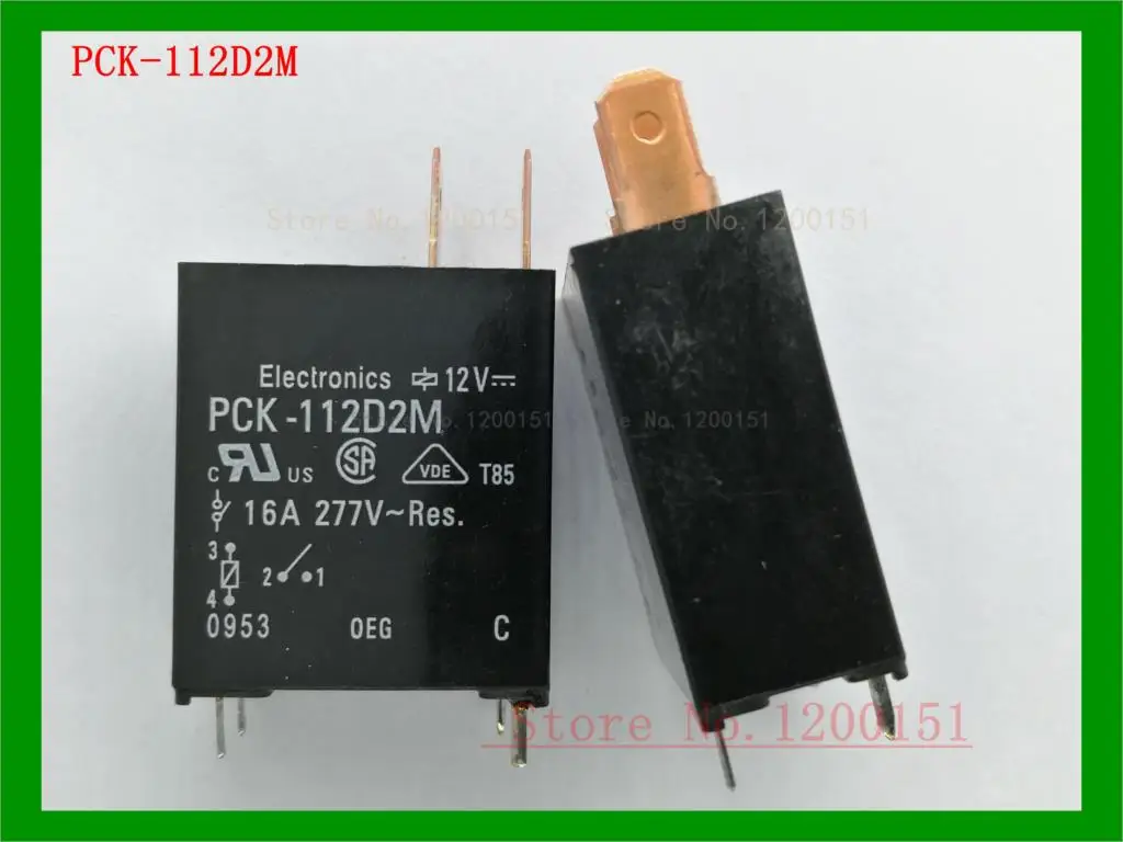 PCK-112D2M 112D2M 12VDC 16A реле DIP-4