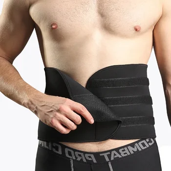

Men Waist Trainer Support Neoprene Waist Belt Adjustable Slimming Training Protector Exercise Fitness equipment