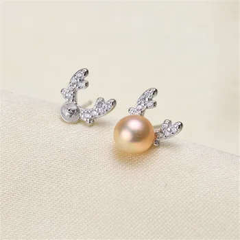 

Stud Earring Accessories Carven 925 Sterling Silver Ear Wires Earrings Hook for DIY Jewelry Earrings Making Supplies Accessor