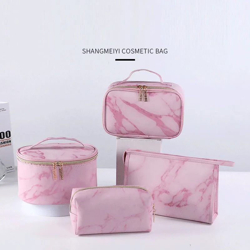 

Portable Travel Makeup Bag Fashion Marble pattern Cosmetic Case Waterproof Cosmetic Box Toiletry Organizer Storage Holder Pouch