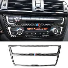 Автомобильный CD аудио Кондиционер панель полосы рамка для BMW 3 3GT серии F30 F34 2013- центральный контроль наклейка украшение интерьера
