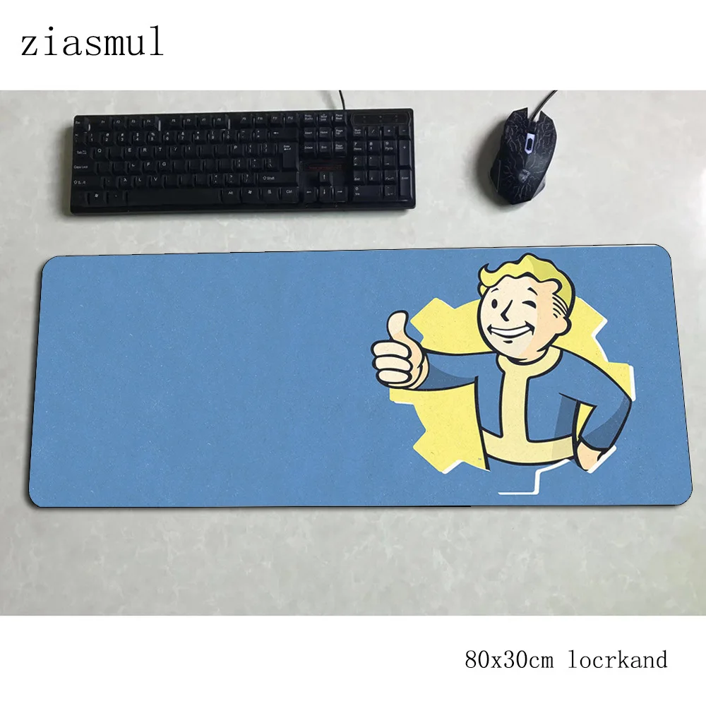  fallout mouse pad 80x30cm mats present Computer mouse mat gaming accessories Customized mousepad ke