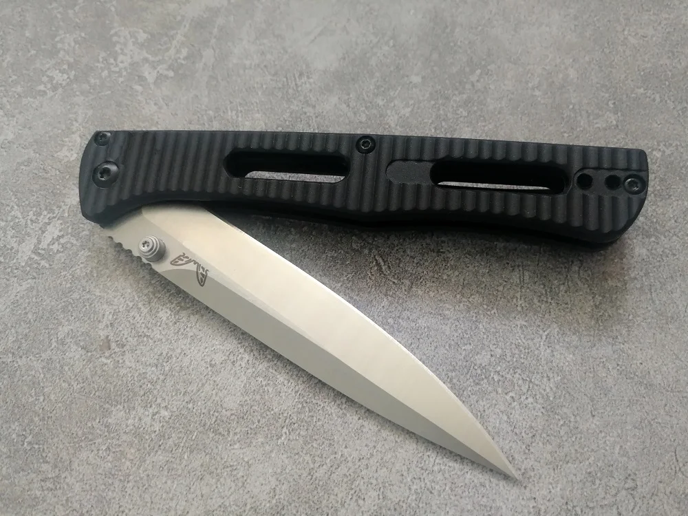 WHYEDC OEM качество 417 складной нож Mark S30V лезвие из нейлонового волокна ручка EDC нож s тактические охотничьи ножи для кемпинга открытый инструмент