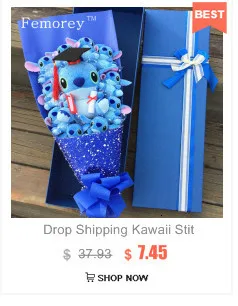 Kawaii Doraemon Sakura Momoko Crayon Shin-chan Lilo Stitch фигурки куклы мультфильм букет свадебный подарок на день рождения без коробки