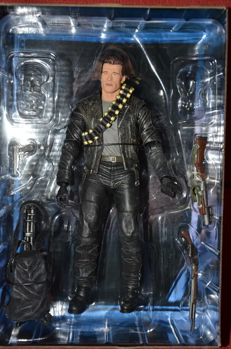 NECA Терминатор 2: Судный День T 800 Шварценеггер ПВХ фигурка Коллекционная модель