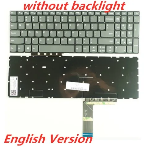Ноутбук английская клавиатура для lenovo 330-15 15ICH 17IKB 17AST 17ICH 330C-15IKB 320C-15ISK ноутбук замена макета клавиатуры - Цвет: without backlight