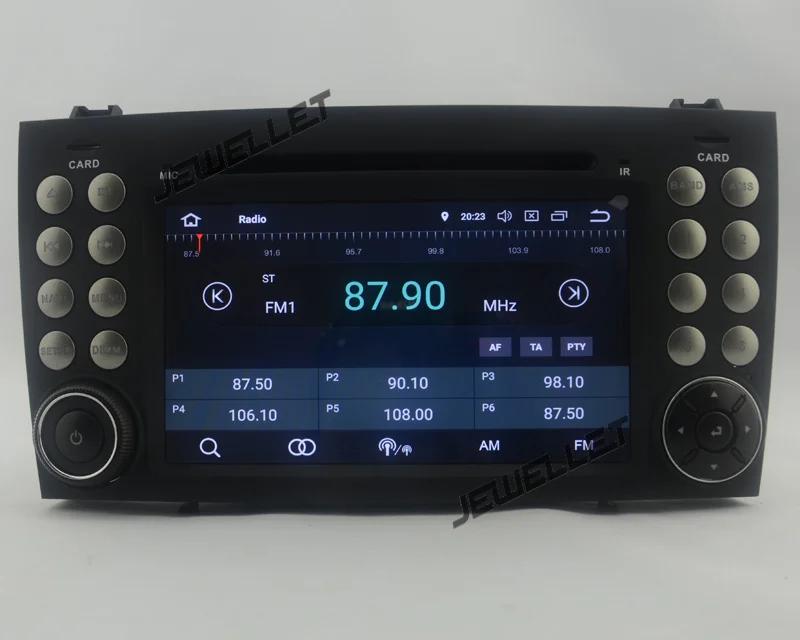 Четырехъядерный Android 9,0 автомобильный DVD gps Радио Навигация для Benz SLK R171 2004-2010 с 4G/Wifi DVR OBD зеркальное соединение