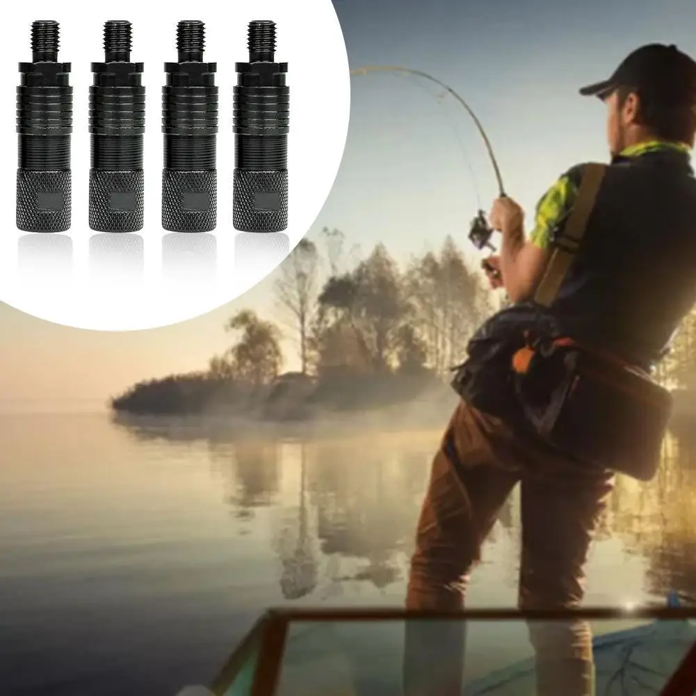 

4pcs Fishing Accessories Rod Connector Fishing Quick Alarms Fishing Bite Connector Rod Release Adapter Connector Q4G8
