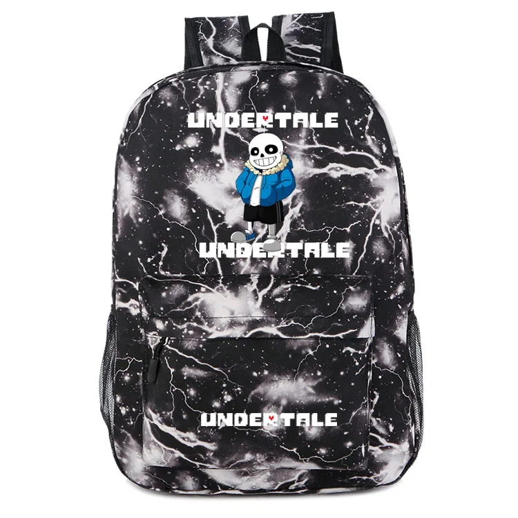 photo colour Аниме Undertale рюкзак для женщин и мужчин дорожные сумки с принтом детская школьная сумка рюкзак для мальчиков и девочек Сумка для книг Mochila Escolar детский подарок - Цвет: photo colour