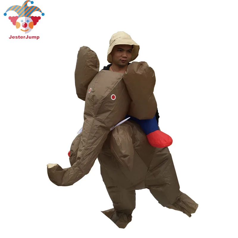 Postbode marionet Sovjet Halloween Volwassen Opblaasbare Lucht Geblazen Olifant Rider Kostuum Jungle  Explorer Outfit|inflatable mannequin|inflatable waterinflatable shark  costume - AliExpress