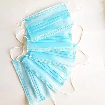 

Disposable Face Masks 50 100 PCS prevent flu masks Adult outdoor activities Face Masks 3-layer breathable Mouth Masks