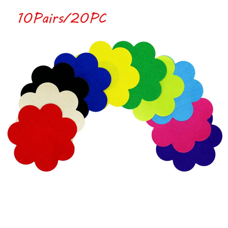 

10Pairs/20PC Women Sexy Disposable Self Adhesive Nipples Covers Chest Petals Breathable Invisible Breathable Breast Patch