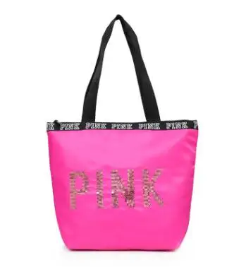 Женская сумка, пляжная сумка для путешествий, женская сумка на плечо, мужская сумка, роскошные сумки, женские сумки, дизайнерские сумки с блестками, розовая сумка - Цвет: 8