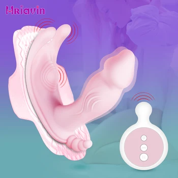 Wearable Sex Vibrator G Spot Orgasm Masturbator Dildo Sex Toy for Women Clit Stimulation Remote Control Adults Panties Vibrators