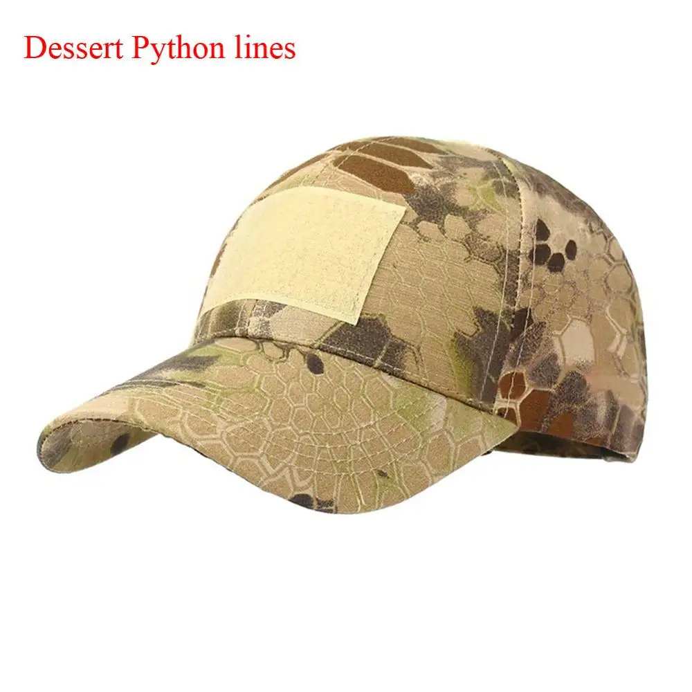 Уличная спортивная тактическая Кепка Snapback, полосатая Кепка, камуфляжная кепка, простая Военная армейская Кепка, Охотничья Кепка, шапка для взрослых - Цвет: Хаки
