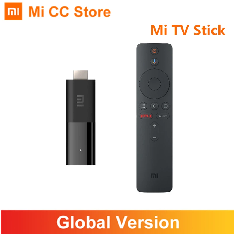 Глобальная версия Xiaomi Mi TV Stick Android TV 9,0 Smart 2K HDR 1 ГБ ОЗУ 8 Гб ПЗУ Bluetooth 4,2 мини ТВ ключ с оригинальной коробкой| |   | АлиЭкспресс - Топ новых товаров на Алиэкспресс