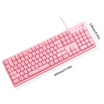 

Wired Mechanical Keyboard Gaming Mouse Noise Reduction Headphones Mouse Pad N84A