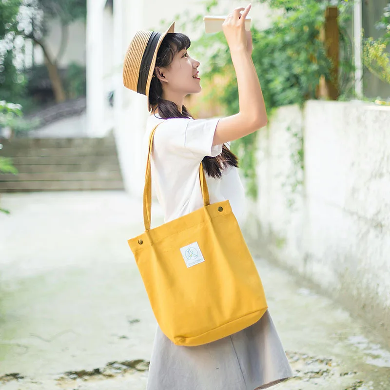 

2018 New Style WOMEN'S Bag Candy-Colored Cool Korean-style Fashion Solid Color Single-shoulder Canvas Bag