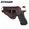 ZOHAN holsters Leather Holster Hunting Pistol holster Universal Handguns Concealed for ig Sauer P226 SP2022 Glock 17 19 21 23 26