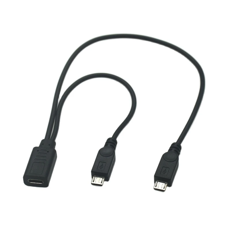 usb 1 fêmea para micro mini usb