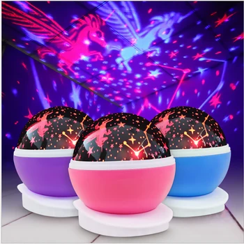 

Mini Crystal Magic Ball LED Starry Sky Stage Disco Ball Projector Party Star Lights Flash DJ Lights for Home