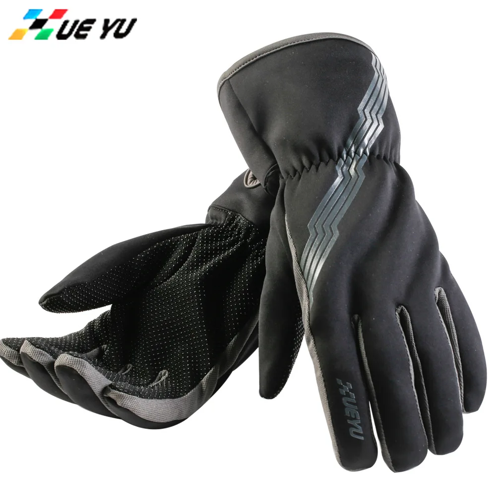 XUEYU зимние мотоциклетные перчатки кожа сохраняет тепло Мотокросс Guantes Moto Loves внедорожный мотоцикл полный палец Сенсорный экран перчатки
