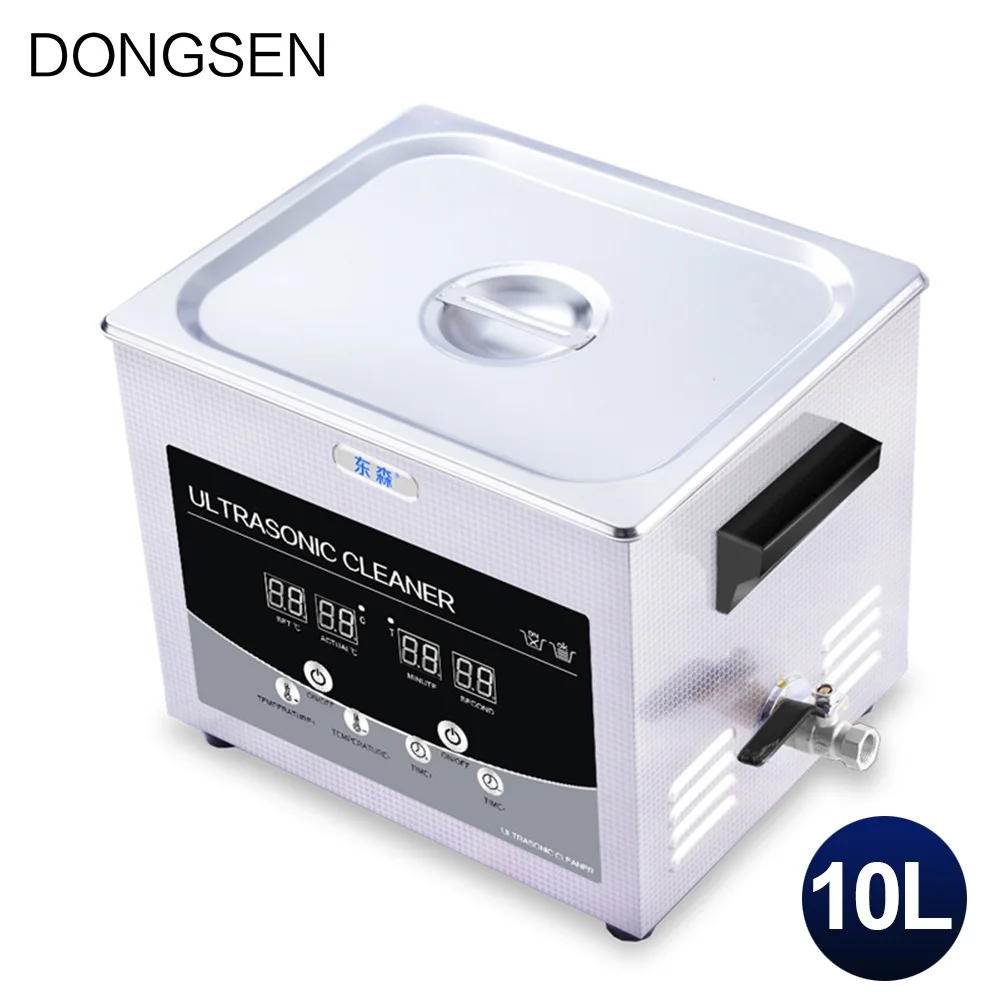 Ultrasonic Cleaner 10L Bath PCB Board Metal Glassware Oil Motherboard