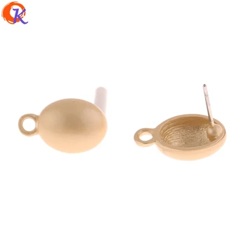 

Cordial Design 50Pcs 9*15MM Jewelry Accessories/Earring Stud/Matte Gold/Zinc Alloy/Oval Shape/DIY/Hand Made/Earring Findings