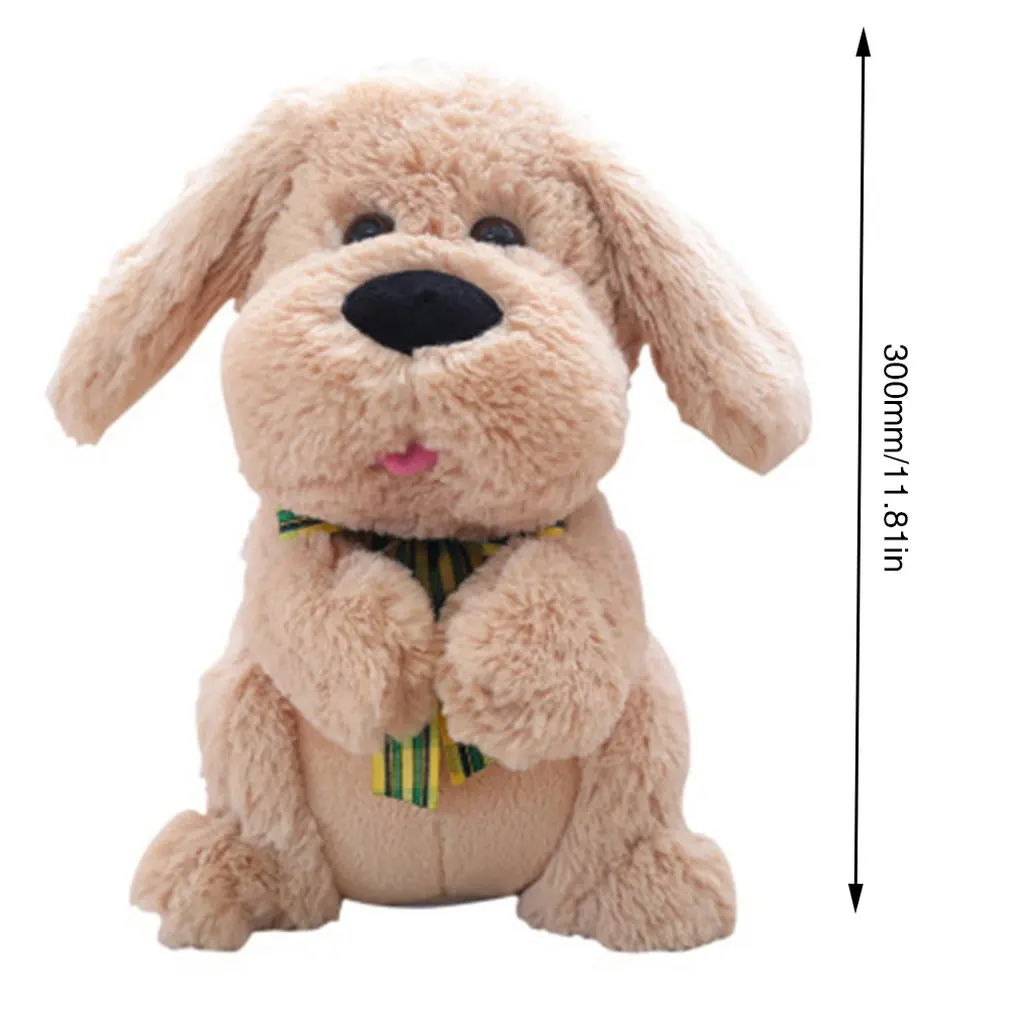 interactive stuffed dog